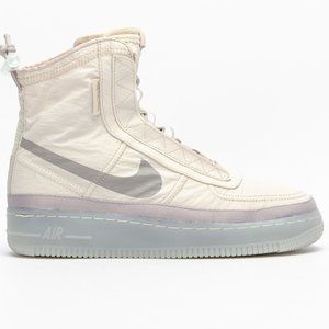 New Nike Air Force 1 High Shell Sail AF1 Size 9
